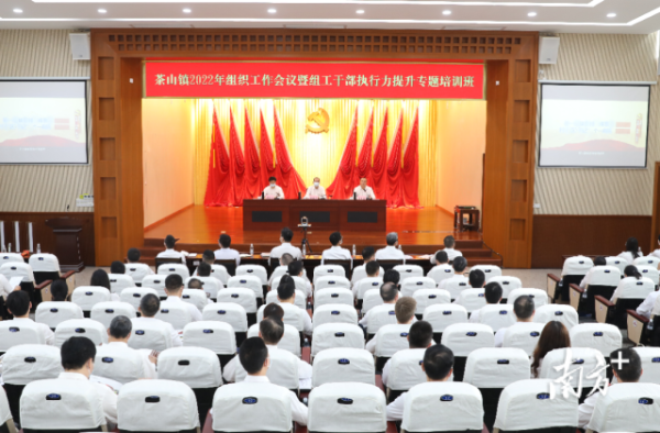 茶山镇人才工作宣传标识发布仪式