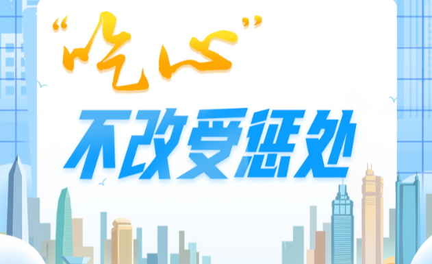 中央八项规定精神“画”重点⑥丨“吃心”不改受惩处